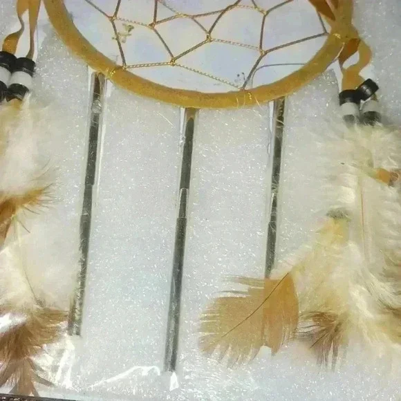 NIP Wind Chime Legend of the Dreamcatcher Dream Catcher w/ Chimes & Feathers - B - Picture 5 of 10